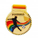 Colorful Football Medal