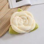 編織打結玫瑰抱枕