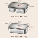316L不鏽鋼密封餐盒