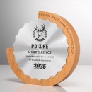 實木金屬獎座 實木金屬獎座