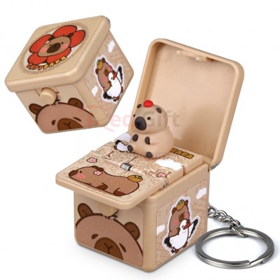 解压3D公仔惊喜盒子钥匙扣 解压3D公仔惊喜盒子钥匙扣