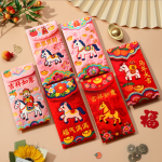 5d Fluffy Red Envelope Bag