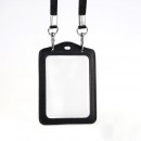 PU Badge Holder with Lanyard