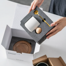 Ceramic coffee cup