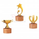 Wooden Metal Trophy