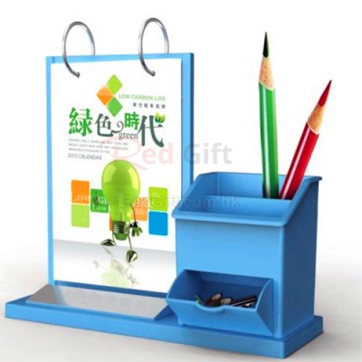 創意筆筒枱曆