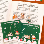 Christmas Metal Pendant Bookmark