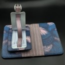 PU Luggage Tag and Passport Case Gift Set