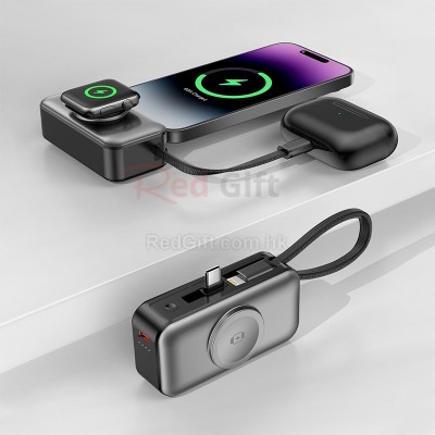 三合一膠囊便攜式充電器