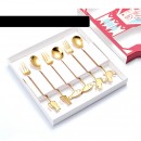 Coffee Spoon Fork Set