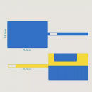 Roll-up pencil case