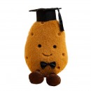Graduation Peanut and Potato Plush Dolls