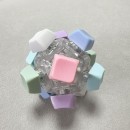 12-Key Round Ball Fidget Stress Relief Toy