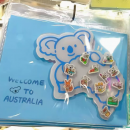 Custom Acrylic Map Fridge Magnets