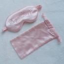 Double-sided silk-like strap eye mask