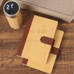 Bamboo and wood insulation Cup notebook business gift set