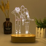 3D Photo Frame LED Night 