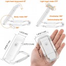 USB迷你護眼折疊式書夾燈