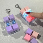 定制熊头按键减压玩具
