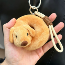 Cute dog pendant doll keychain