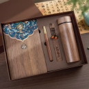 筆記本+書簽+簽字筆+保溫杯套裝