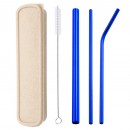 Straw Set with Box