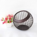 Coffee Capsule Fruit Wrought Iron Storage Basket