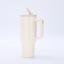 Stainless steel straw thermos cup Stainless steel straw thermos cup