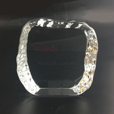 Square Crystal Trophy