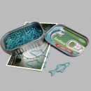 创意沙丁鱼罐头回形针 创意沙丁鱼罐头回形针