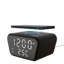 Multifunctional Wireless Charging Temperature Alarm Clock