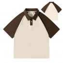 Raglan Sleeve Polo Shirt