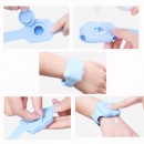 Disposable And Disinfected Silicone Sub-Packing Bracelet