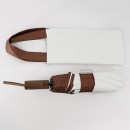 Portable Color-Blocking Plastic Automatic Umbrella