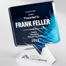 Crystal & Metal Trophy