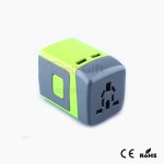 雙USB充電萬用旅行插頭