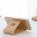 Solid Wood Creative Mobile Phone/Tablet Stand