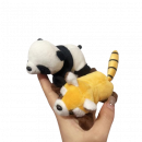 毛絨熊貓冰箱貼