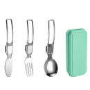304 stainless steel folding tableware set