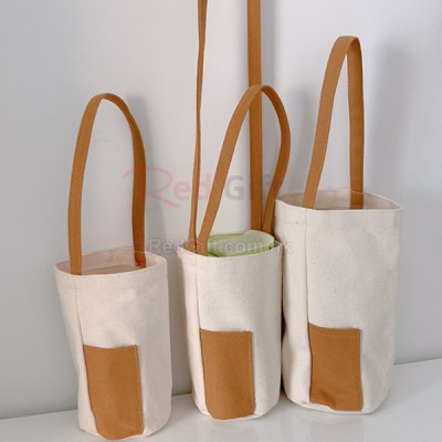 Canvas Water Cup Storage Bag