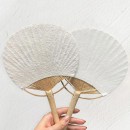 種子紙扇