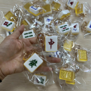 Mahjong keychain pendant
