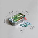 创意沙丁鱼罐头回形针 创意沙丁鱼罐头回形针