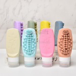 多功能旅行分裝瓶自帶洗臉洗頭刷