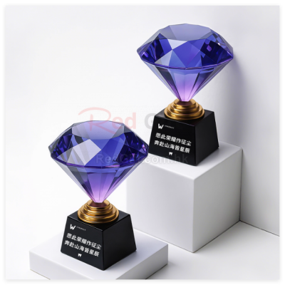 鑽石水晶金屬獎座 鑽石水晶金屬獎座