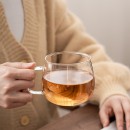 招財貓玻璃泡茶杯