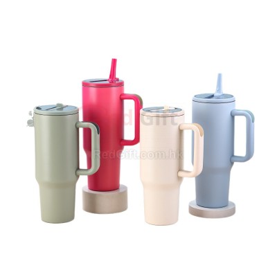 Stainless steel straw thermos cup Stainless steel straw thermos cup