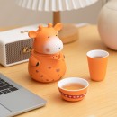 長頸鹿便攜式旅行茶具