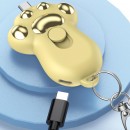 Wireless Retractable Plug Keychain Mini Power Bank