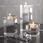 Romantic Crystal Candle Holder Ornament